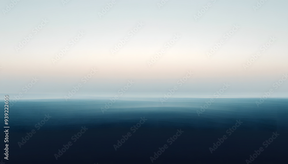 Fototapeta premium A simple gradient transitioning from a light to dark shade, creating a calm and soothing backdrop