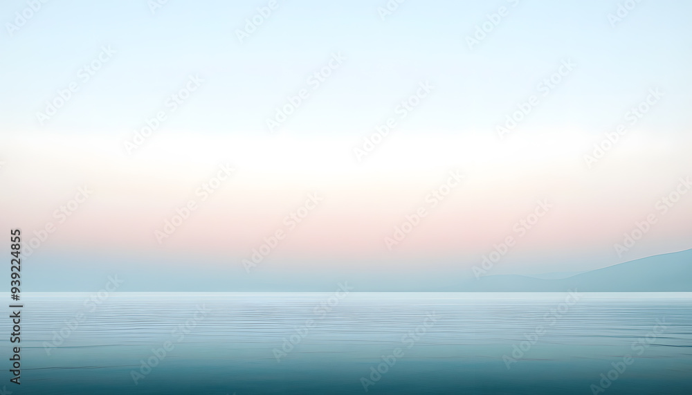 Obraz premium A simple gradient transitioning from a light to dark shade, creating a calm and soothing backdrop