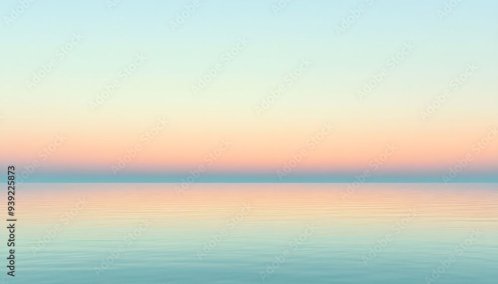 Obraz premium A simple gradient transitioning from a light to dark shade, creating a calm and soothing backdrop
