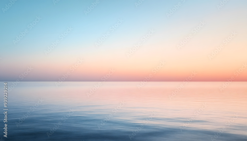 Obraz premium A simple gradient transitioning from a light to dark shade, creating a calm and soothing backdrop