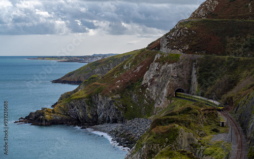 Cliffwalk nähe Dublin in Irland