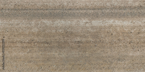 Φωτογραφία view from above on texture gravel road