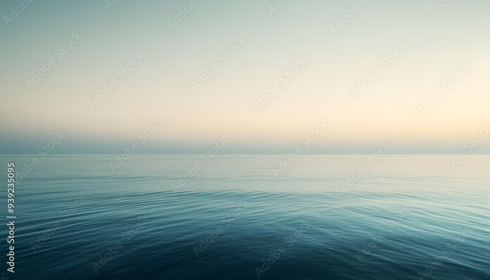 Obraz premium A simple gradient transitioning from a light to dark shade, creating a calm and soothing backdrop