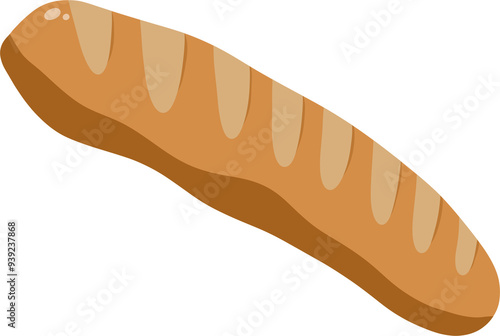 illustration of bread