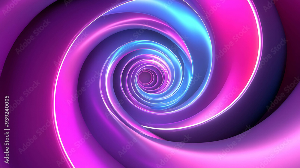 A swirling abstract background with glowing pink and blue layers. A swirling abstract background with glowing pink and blue layers.
