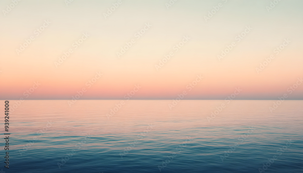 Fototapeta premium A simple gradient transitioning from a light to dark shade, creating a calm and soothing backdrop