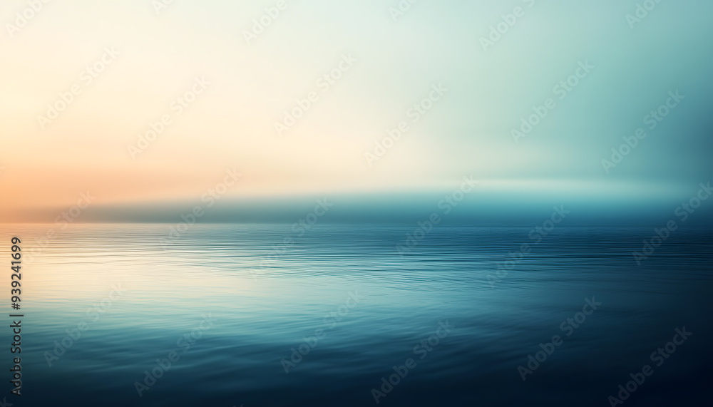 Fototapeta premium A simple gradient transitioning from a light to dark shade, creating a calm and soothing backdrop