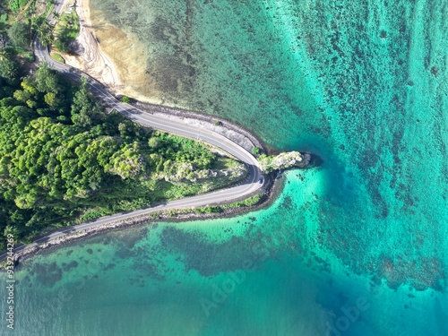 Baie Du Cap At Port Louis In Mauritius Island Mauritius. Indian Ocean Landscape. Beach Paradise. Port Louis At Mauritius Island Mauritius. Seascape Outdoor. Nature Tourism. photo