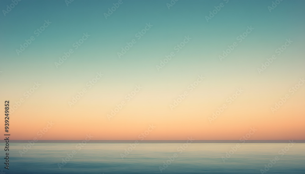 Obraz premium A simple gradient transitioning from a light to dark shade, creating a calm and soothing backdrop