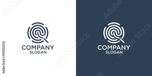 letter q abstract monogram logo vector design