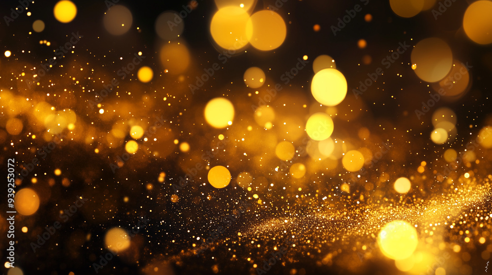 Gold Glitter background image, Abstract background Gold Glitter background image, Abstract background