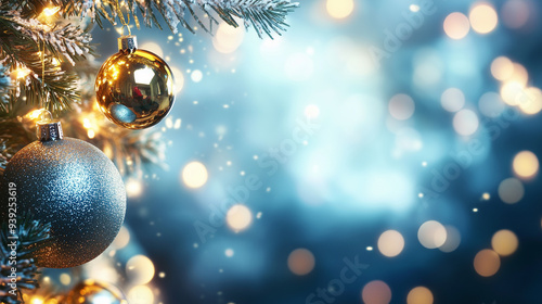 christmas tree and lights, chistmas background,  christmas background with christmas tree decorations