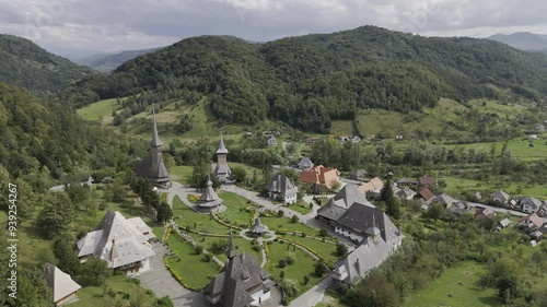 Barsana Monastery, Maramures, Romania