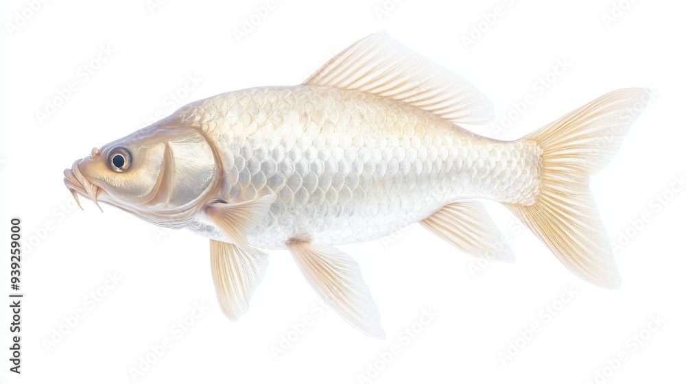 A fish is swimming in the water A fish is swimming in the water