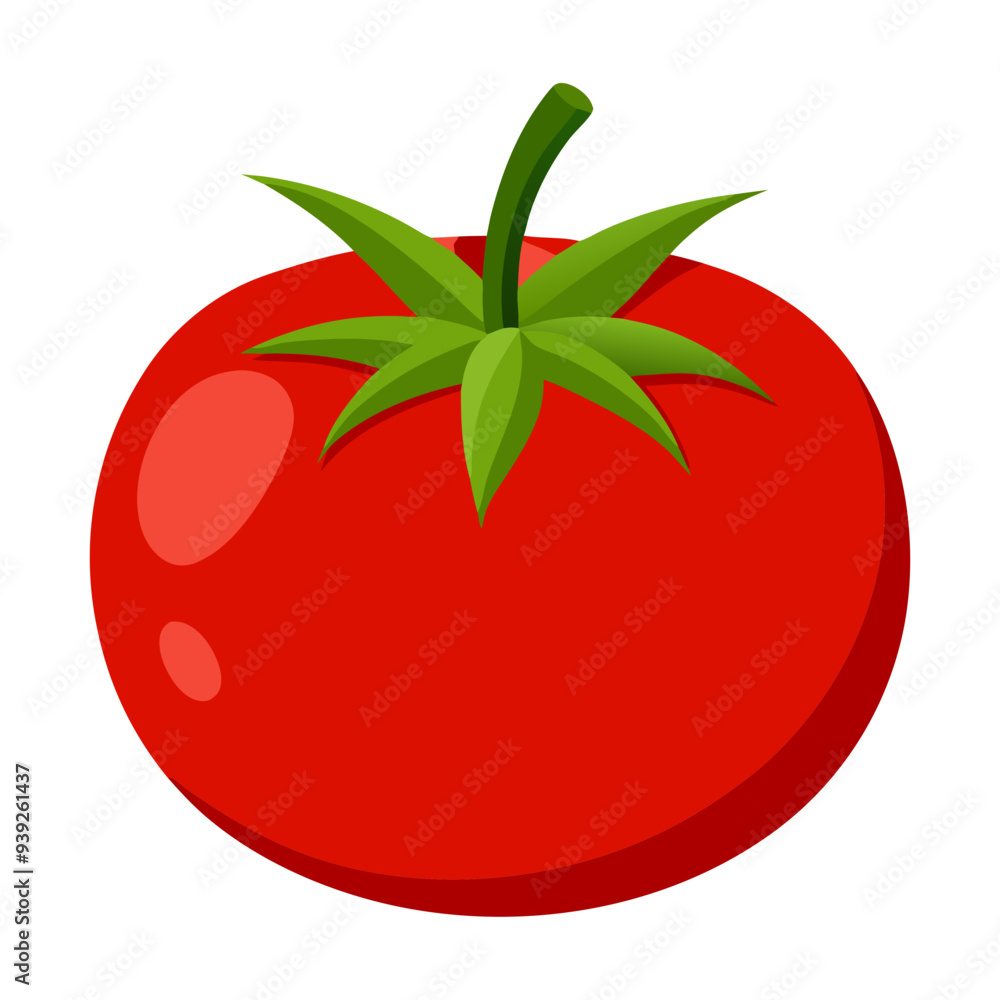 tomato vector, illustration of tomato isolated on white background tomato vector, illustration of tomato isolated on white background