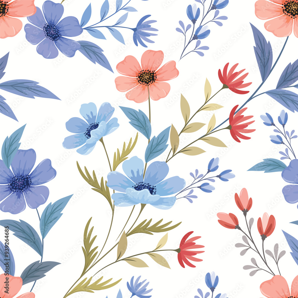 Fototapeta premium Flowers pattern1315