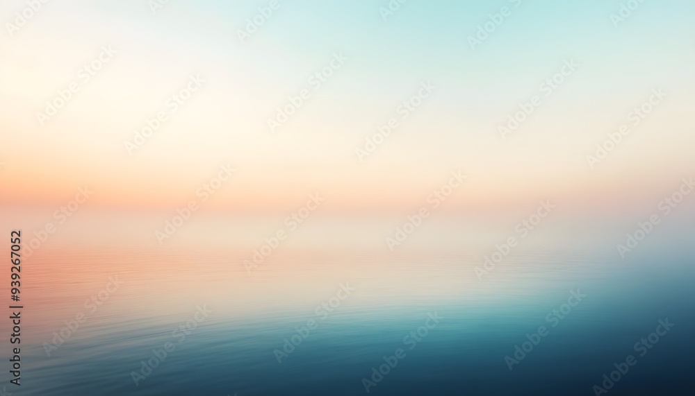 Obraz premium A simple gradient transitioning from a light to dark shade, creating a calm and soothing backdrop