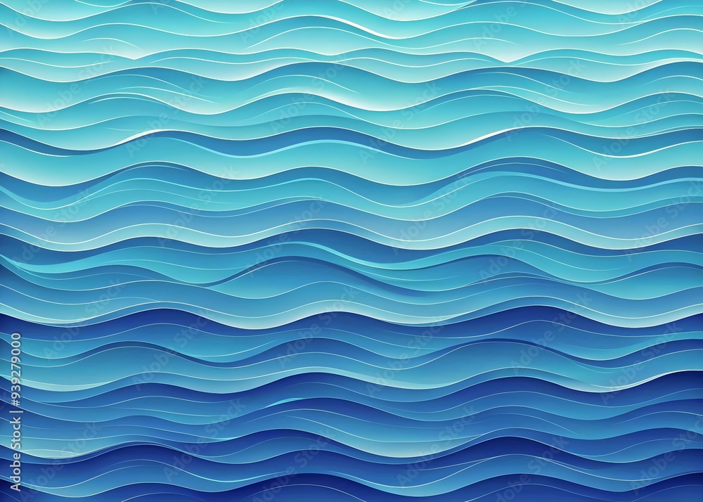 Dynamic Blue Ocean Waves Abstract Art Design Texture Dynamic Blue Ocean Waves Abstract Art Design Texture