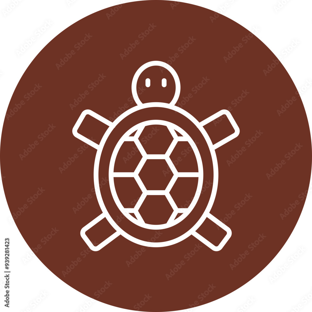 Turtle Vector Icon Design