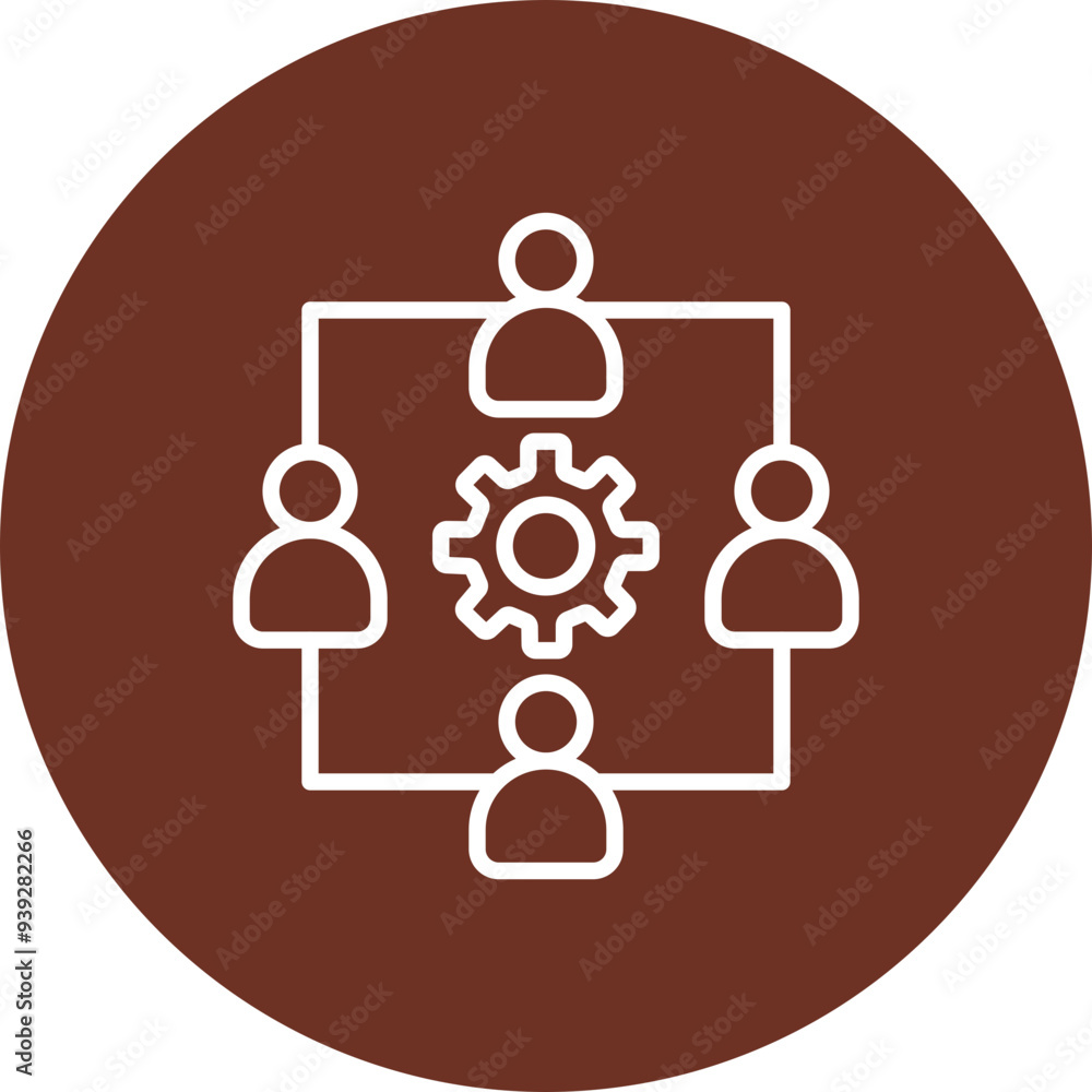 Teamwork Vector Icon Design Teamwork Vector Icon Design