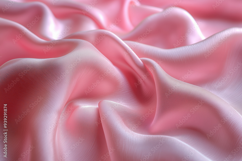 Obraz premium A Dreamy Pink Background by Generative AI