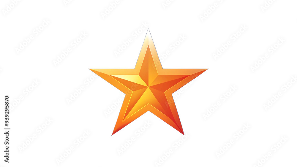 Obraz premium Star vector icon