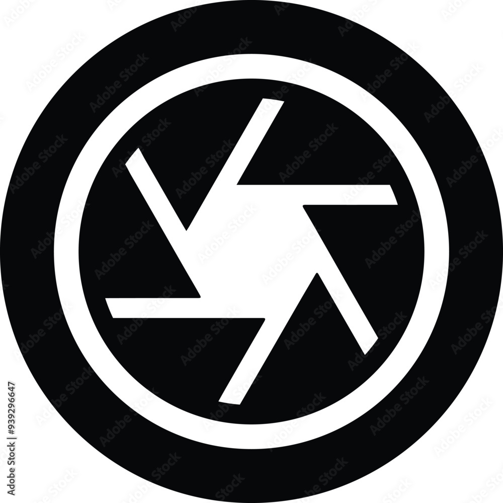 Aperture, camera, shutter icon Aperture, camera, shutter icon