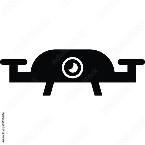 Airdrone, copter, drone icon