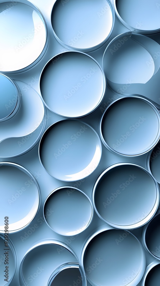 71. Sleek 3D geometric design with layered patterns and a smooth circle ceramic background 71. Sleek 3D geometric design with layered patterns and a smooth circle ceramic background