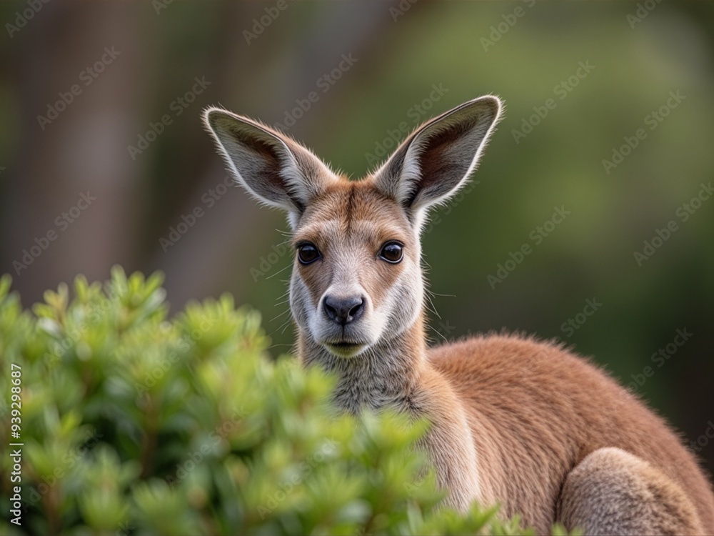 Fototapeta premium kangaroo in the zoo