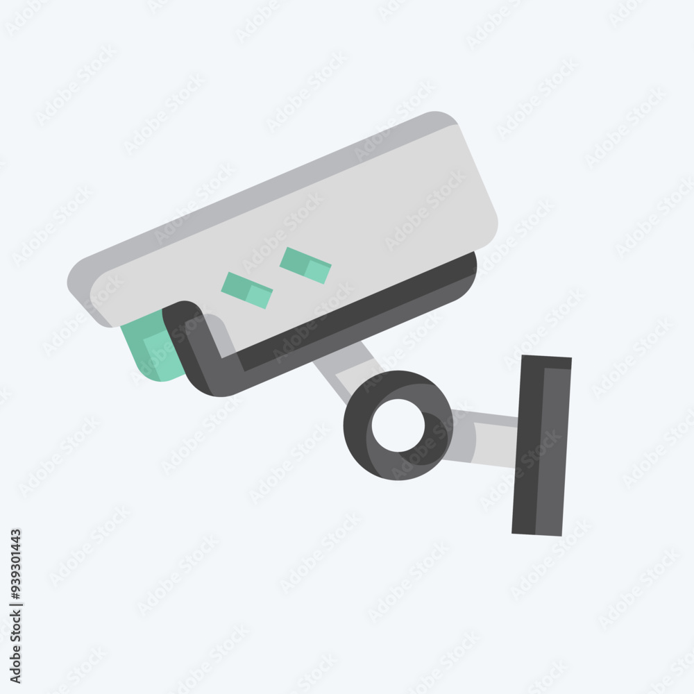 Icon CCTV related to War Military symbol. flat style. simple illustration Icon CCTV related to War Military symbol. flat style. simple illustration