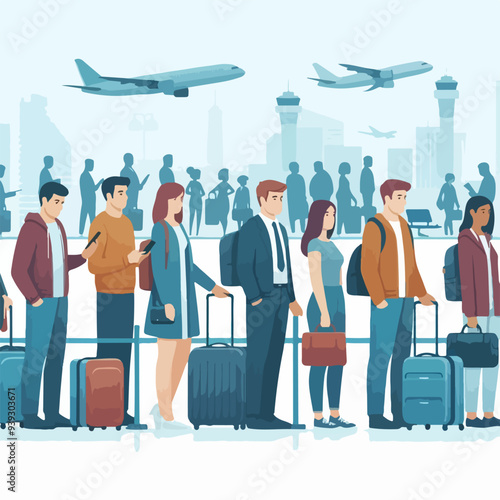 airport passenger check in ticketing