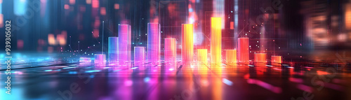 Wallpaper Mural Photo Realistic as Glossy Glowing Holographic Laptop and Calendar concept as A photo featuring a glossy glowing holographic laptop and a calendar. The objects are positioned towards the right highligh Torontodigital.ca