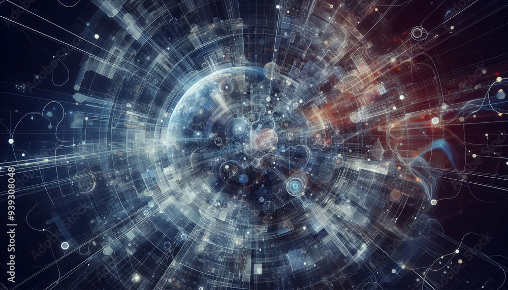 abstract digital art futuristic background abstract digital art futuristic background