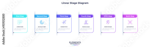 Modern Infographic Vector Template