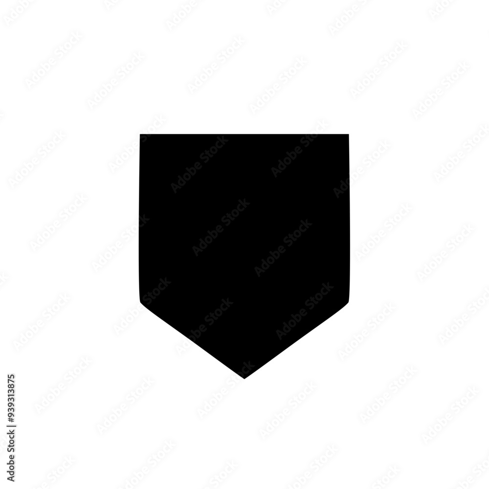 Shield vector silhouette icons. Protection shields safety icon vector illustration Shield vector silhouette icons. Protection shields safety icon vector illustration