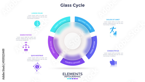 Modern Infographic Vector Template