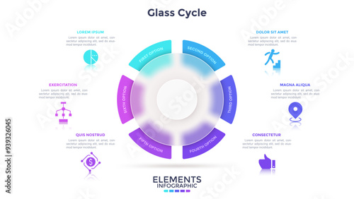 Modern Infographic Vector Template