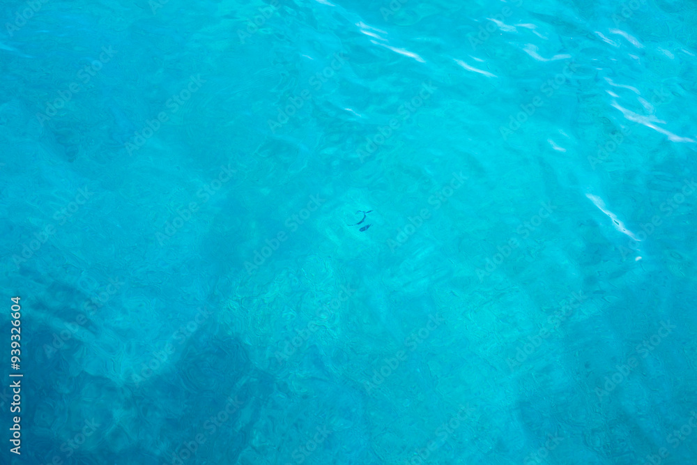 Obraz premium blue water surface