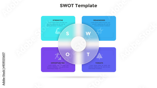 Modern Infographic Vector Template