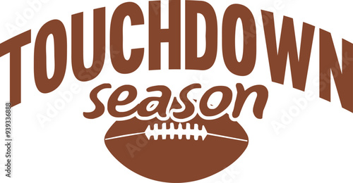 Touch down Season SVG PNG