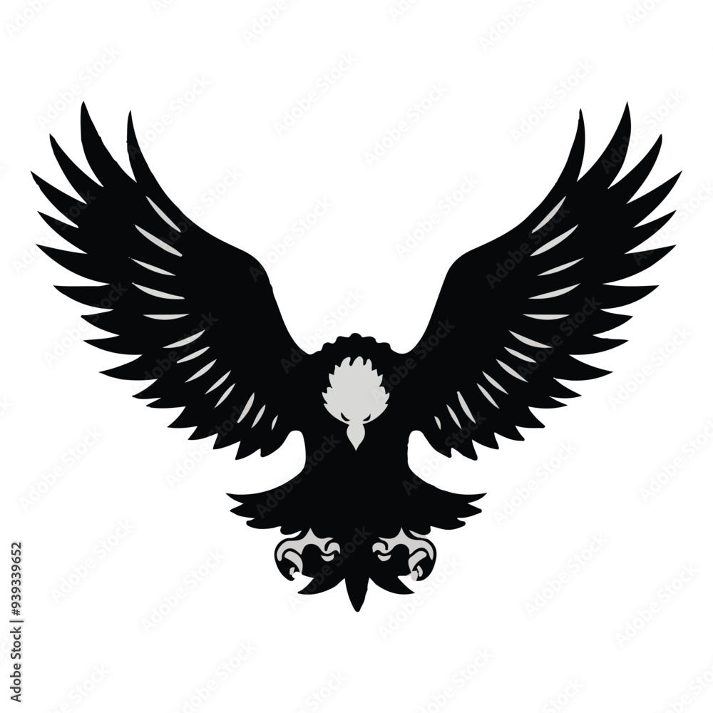 A majestic eagle soars with outstretched wings, embodying strength and freedom, its keen eyes focused, symbolizing vision and power in every flight. A majestic eagle soars with outstretched wings, embodying strength and freedom, its keen eyes focused, symbolizing vision and power in every flight.