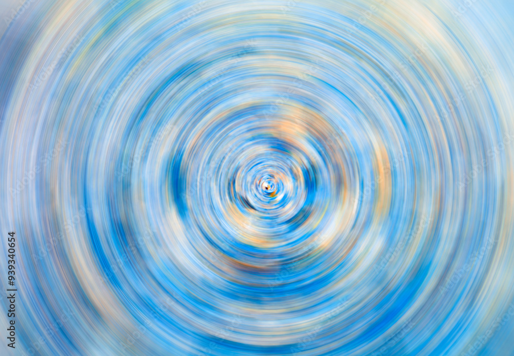 Frosty circular motion blur, abstract background Frosty circular motion blur, abstract background