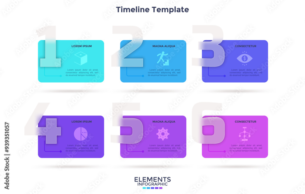 Modern Infographic Vector Template Modern Infographic Vector Template