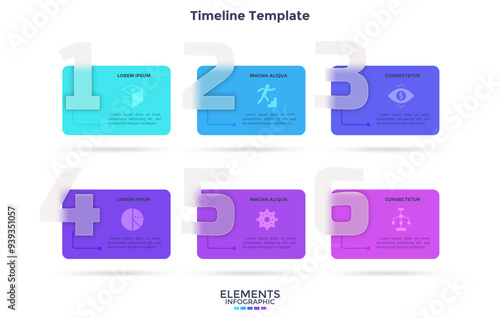 Modern Infographic Vector Template