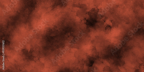 Abstract red grunge background with copy space,Dark red slate background toned classic color. Modern design with red paper Background texture. abstract dark brown stained grungy background or texture.