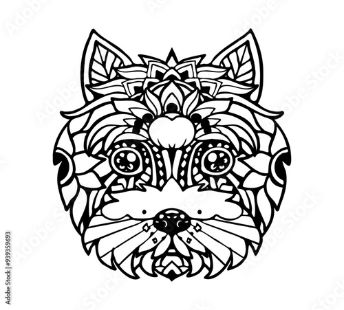 West Highland White Terrier Mandala Tattoo 