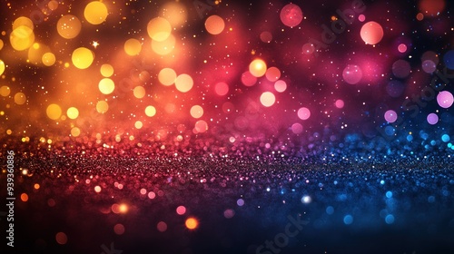 Abstract  Bokeh  Lights  Background