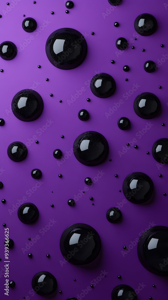 Black Soap Bubbles on Purple Background, Abstract Image, Texture, Pattern, Wallpaper, Cover and Screen of Smartphone, Cell Phone, Computer, Laptop, 9:16 and 16:9 Format Black Soap Bubbles on Purple Background, Abstract Image, Texture, Pattern, Wallpaper, Cover and Screen of Smartphone, Cell Phone, Computer, Laptop, 9:16 and 16:9 Format