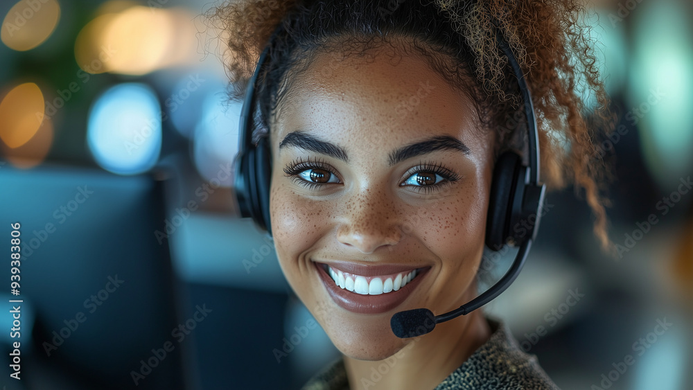 Pacific Islander Woman IT Support - call center, customer service, headset, smiling, woman, employee, professional, support, customer support, workspace, office, business Pacific Islander Woman IT Support - call center, customer service, headset, smiling, woman, employee, professional, support, customer support, workspace, office, business